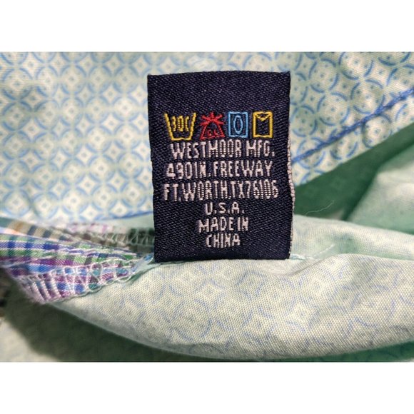 Rough Stock Panhandle slim Women blue blouse S - Picture 11 of 12